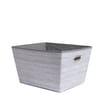 Home Solutions Large Storage Basket - Grey