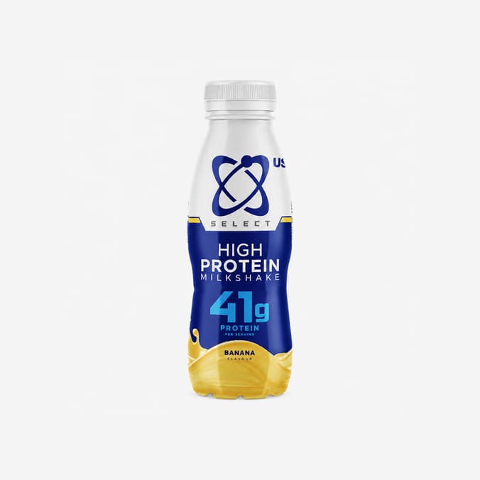 USN Select High Protein Milkshake 6x 500ml - Banana