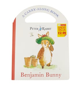 Peter Rabbit Carry Along Board Book - Benjamin Bunny 