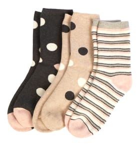 Originals Ladies Thermal Socks 3 Pack - Stripes