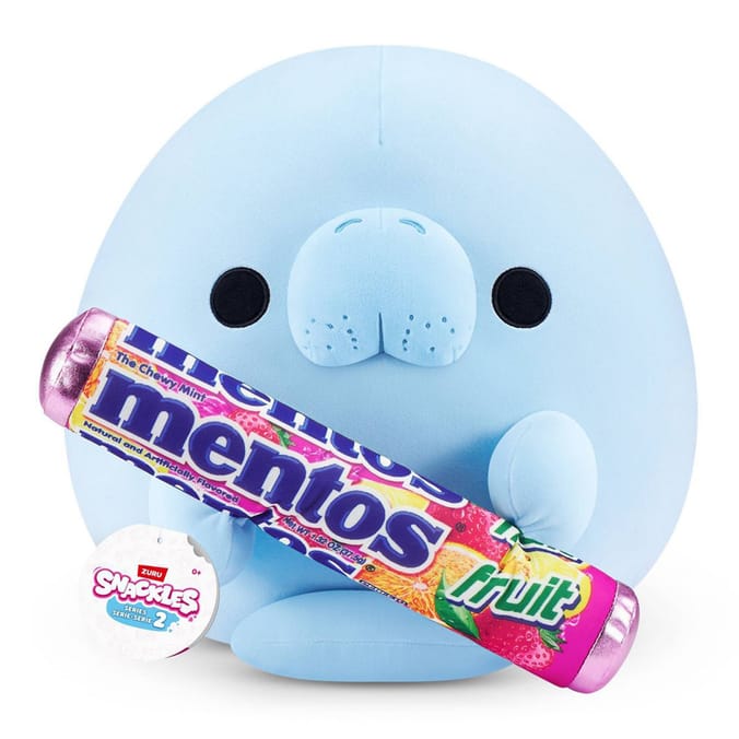 Snackles 14" Plush - Manatee & Mentos