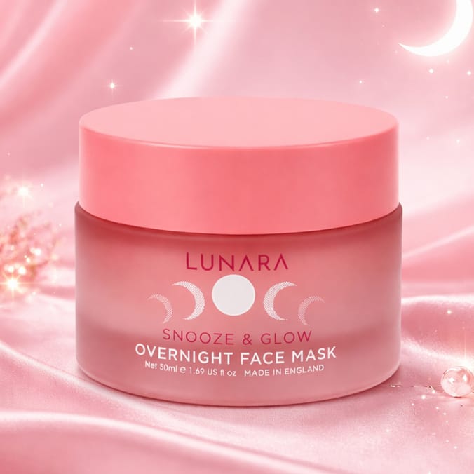 Lunara Snooze & Glow Overnight Face Mask 50ml