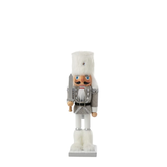 Festive Feeling Wooden Christmas Nutcracker 25cm