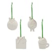 Sleigh Bells Paint Your Own Hanging Decorations - Christmas Characters