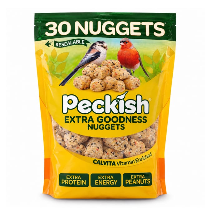 Peckish Extra Goodness Nuggets 500g    