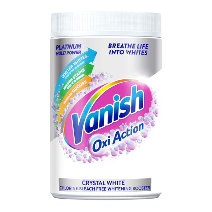 Vanish Platinum Whitening Booster 1.57kg - Crystal White