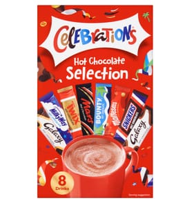 Celebrations Hot Chocolate Selection 8 x 25g (200g)
