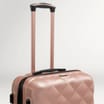 Salisbury Embossed Quilted Shell Suitcase Set Of 3