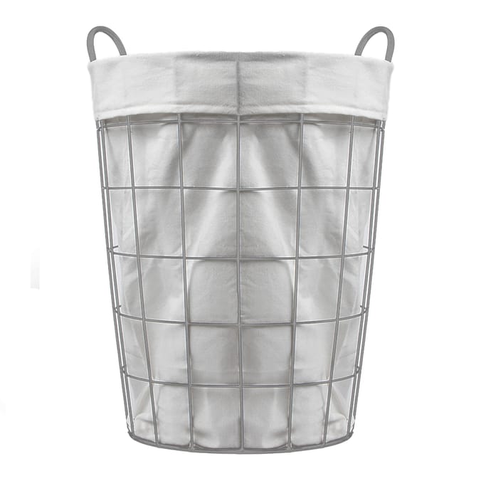 Home Collections Metal Laundry Basket
