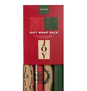 Winter Charm Gift Wrap Pack
