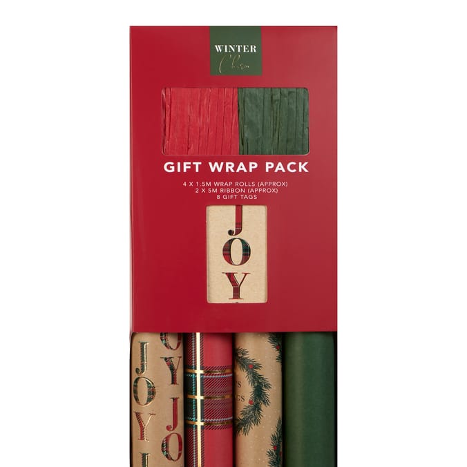 Winter Charm Gift Wrap Pack