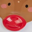 Sleigh Bells Christmas Shaped Dipping Plate