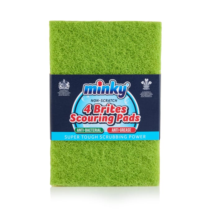 Minky 4 Brites Scouring Pads