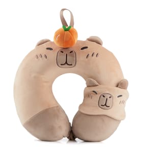 Travel Character Travel Pillow Set - Capybara