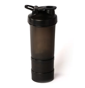 X-Tone 600ml Protein Shaker With 2 Pots