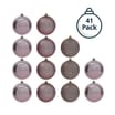 Festive Feeling 41 Piece Bumper Bauble Pack