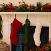 Winter Charm Christmas Chunky Knit Stocking