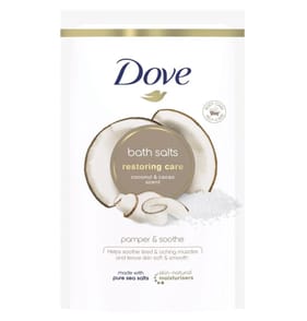 Dove Restoring Care Bath Salts Coconut & Cacao 900g