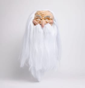 Hallow Scream Bearded Man Super Hair Mask - Adult