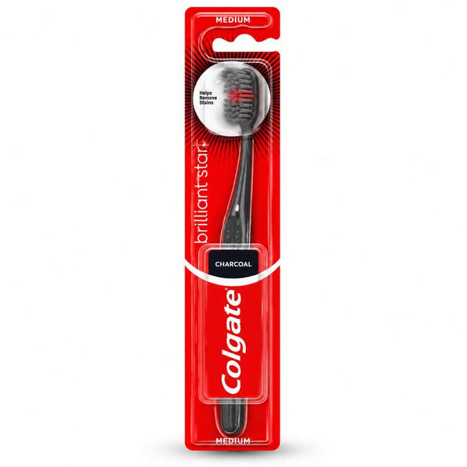 Colgate Brilliant Star Charcoal Toothbrush