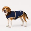 My Pets Quilted Coat Navy