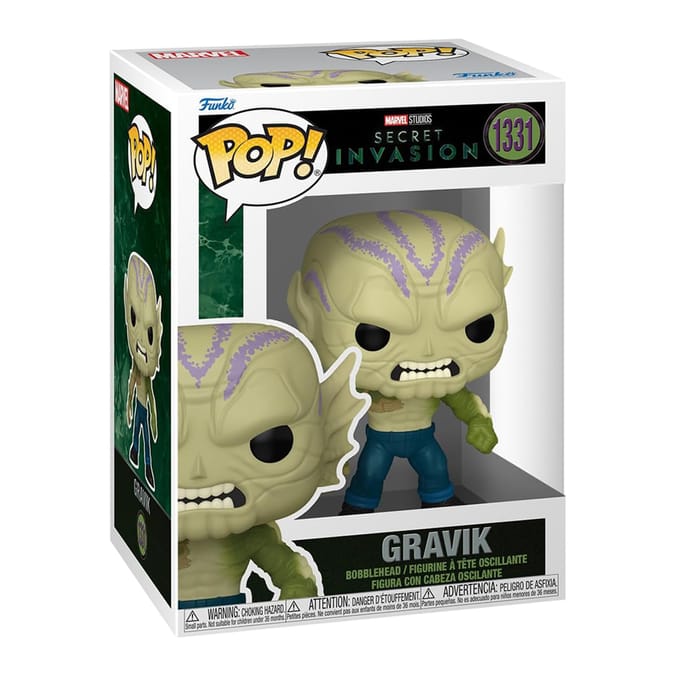 Funko Pop Marvel Secret Invasion Gravik Figure