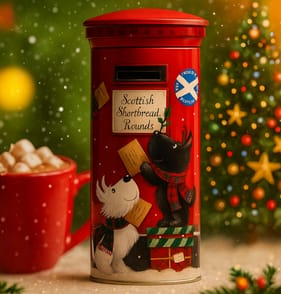 Post Box Biscuit Tin
