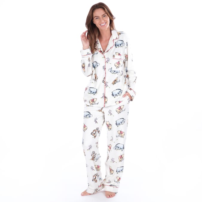 Winnie The Pooh Ladies Christmas Pyjamas