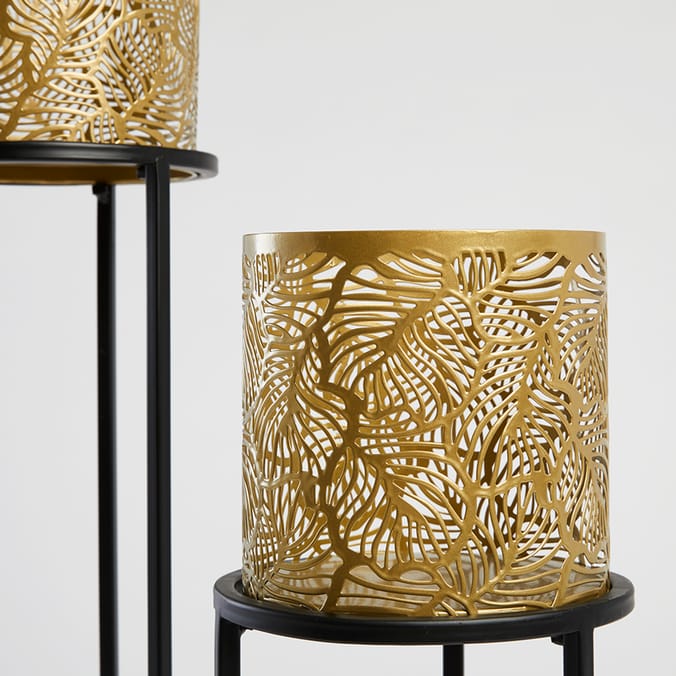 Ports Of Call by Jeff Banks Metal Planters Set