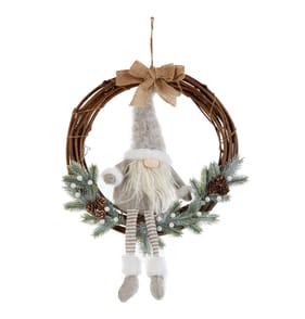 Nordic Spirit Gonk Wreath - Grey