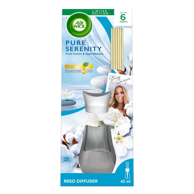 Air Wick Pure Serenity Essential Oils Reeds Diffuser 42ml