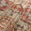 Asiatic Raja Medallion Runner  RA09 -Teal/Multi