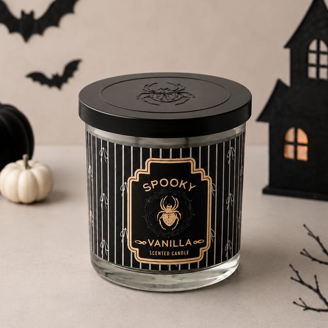Scents of Salem Halloween Scented Candle 350g - Spooky Vanilla