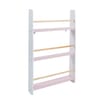 Liberty House Toys Kids Picture Book Wall Bookshelf - White & Pink