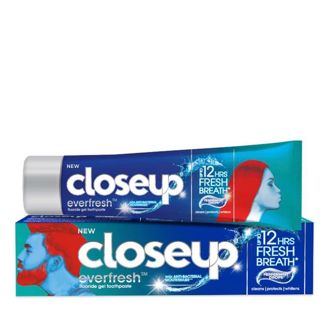 CloseUp Fluoride Gel Toothpaste Peppermint 90g x2