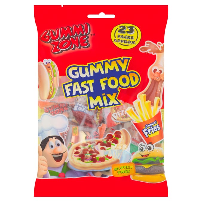 Gummi Zone Gummy Fast Food Mix 172g