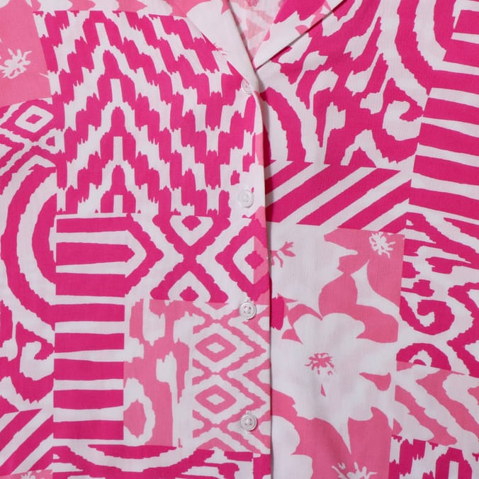 Originals Ladies Viscose Pink Pyjama Set