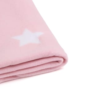 Home Collections Printed Fleece Throw - Starry Pink