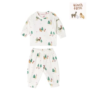Hinch Farm Christmas Baby Pyjama Set