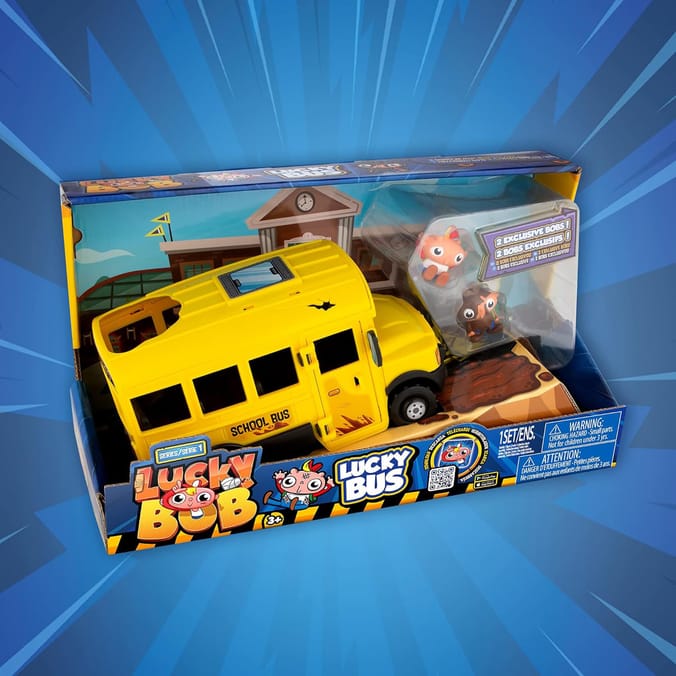 Lucky Bob Lucky Bus Playset