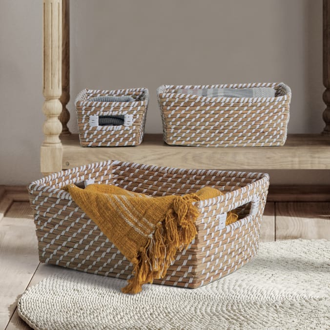 Home Collections Coil Rectangular Basket