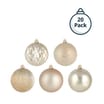Festive Feeling 8cm Christmas Bauble 20 Pack