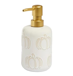 The Lifestyle Edit Harvest Pumpkin Soap Dispenser 