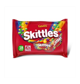 Skittles Fruits Sweets 18 Fun Size Bags 324g