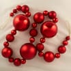 Festive Feeling Christmas Bauble Garland
