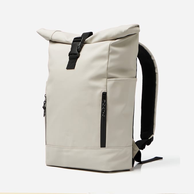  Salisburys PU Leather Rucksack - Cream