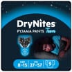 Huggies DryNites Pyjama Pants Teen Sport Design 9'S 8-15 Years x3