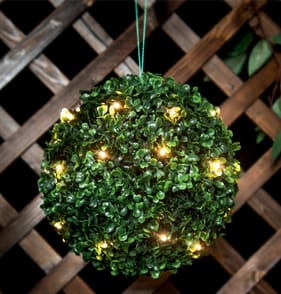 Firefly Topiary Ball Solar Light