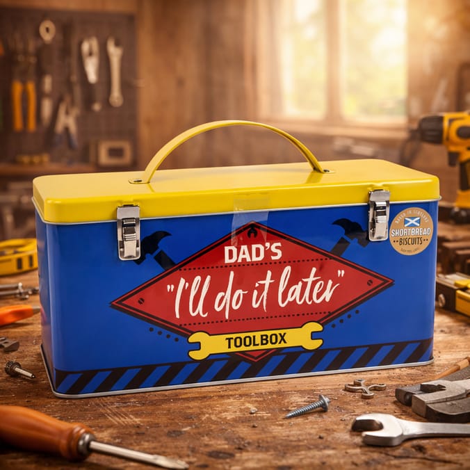 Dad's Toolbox Biscuit Tin 270g