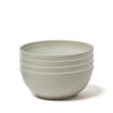 The Outdoor Living Collection Melamine 4 Speckle Bowls - Beige